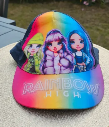 Casquette rainbow high taille 52 cm