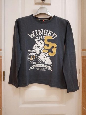 T-shirt manches longues T.12 ans "Winged" - Tissaia