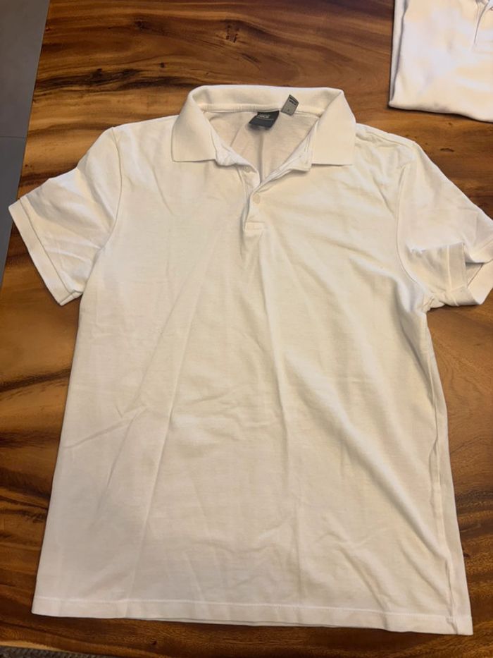 Polo blanc homme neuf sans étiquette - photo numéro 2