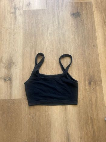 Petit top noir asos design