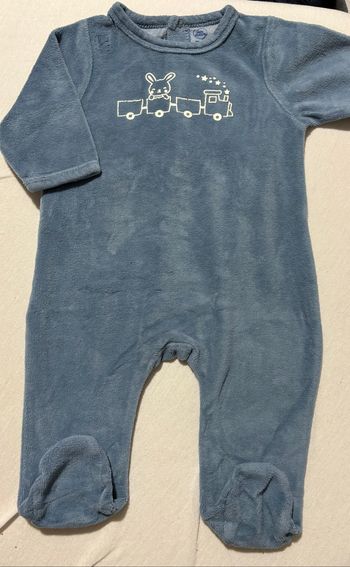 🌙 Pyjama Mots d’enfant – 6 mois