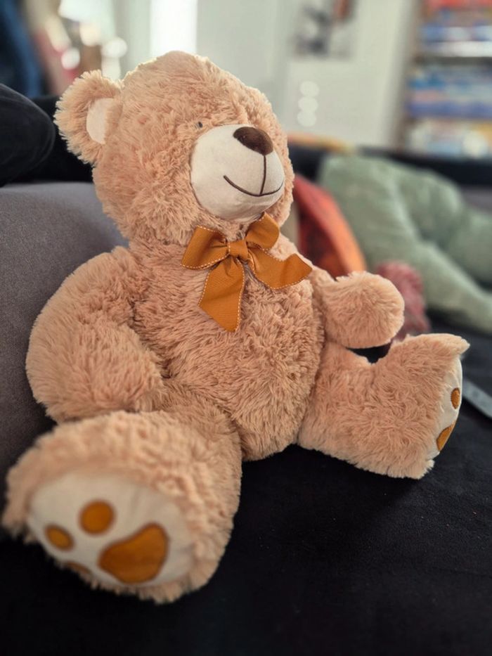Gros nounours en peluche 45 cm - photo numéro 2