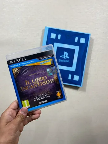 📚 Wonderbook: Il Libro degli Incantesimi PS3 - Complet avec Livre Officiel
