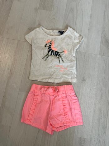 Ensemble été fille 3 mois