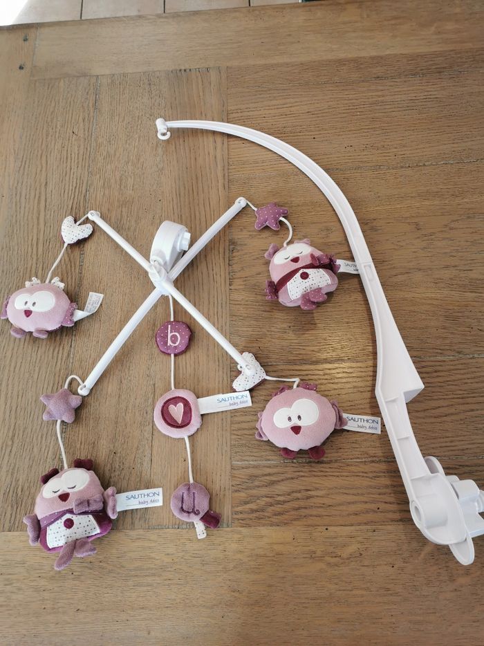 Lot ensemble mam'zelle bou violet chouette - photo numéro 2