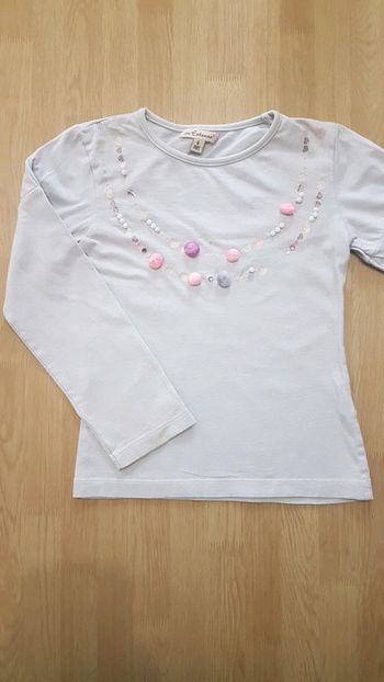 T shirt mauve 6 ans