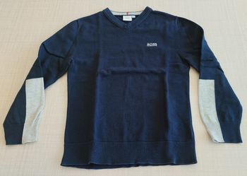 Pull col en V Hugo Boss