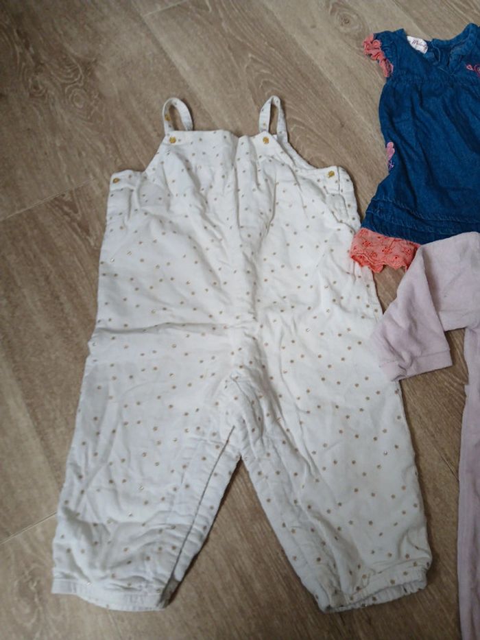 Lot de vêtements bébé fille 12 mois - photo numéro 3
