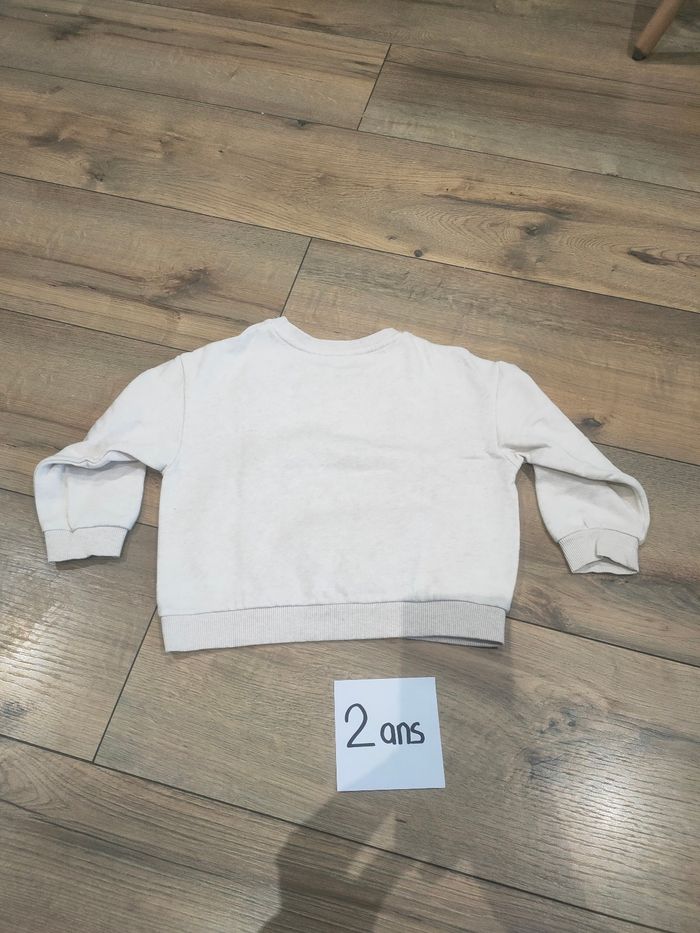 Pull manches longues beige garçon 2 ans Kiabi - photo numéro 4