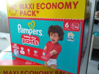 Couches pampers pants 6