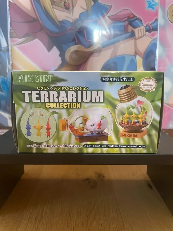 Pikmin –  Terrarium Pikmin rouge, Pikmin jaune & Buta-dokkuri (5-7 cm) Re-Ment - photo numéro 3