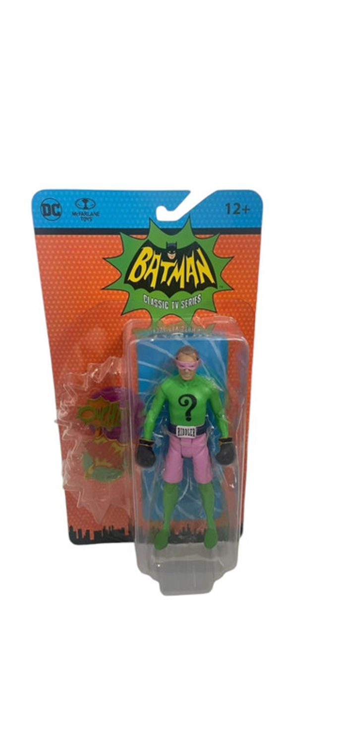 Figurine Dc Comics Batman 66 The Riddler 15 cm McFarlane Toys neuf