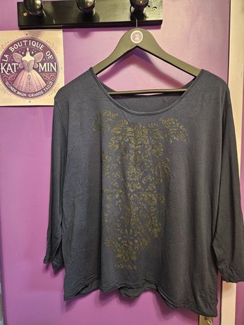 Blouse manches 3/4 T44