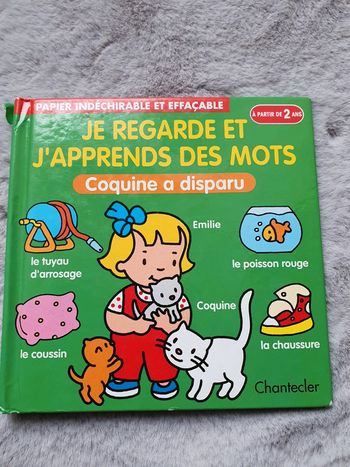 Livre Je regarde et j'apprends des mots