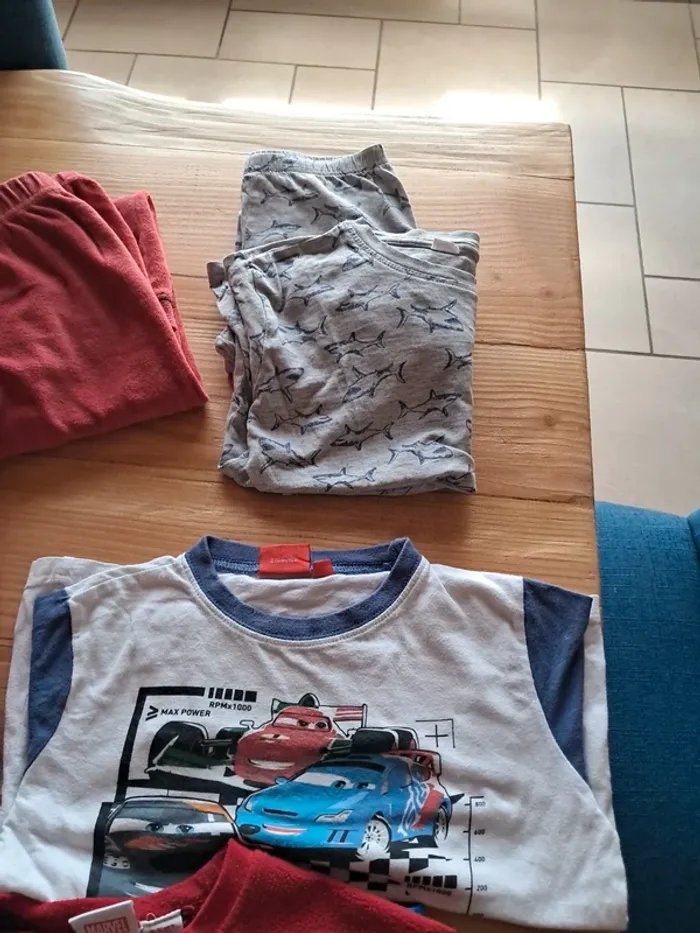 Lot pyjama garçon - photo numéro 2