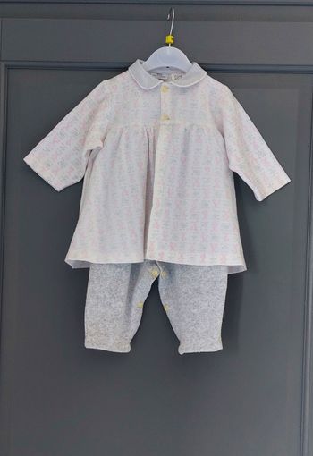 Ensemble fille "PRINTEMPS" - 6 mois