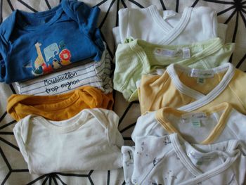 Lot vêtements garçon 1 mois
