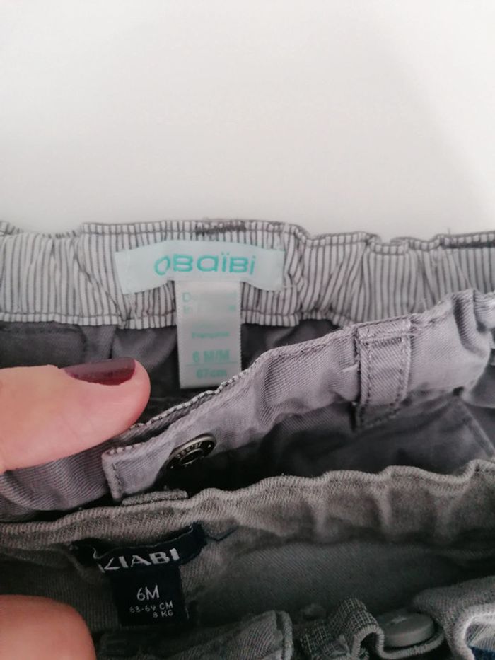 Lot 3 pantalons T 6 mois garçon 👶 - photo numéro 4