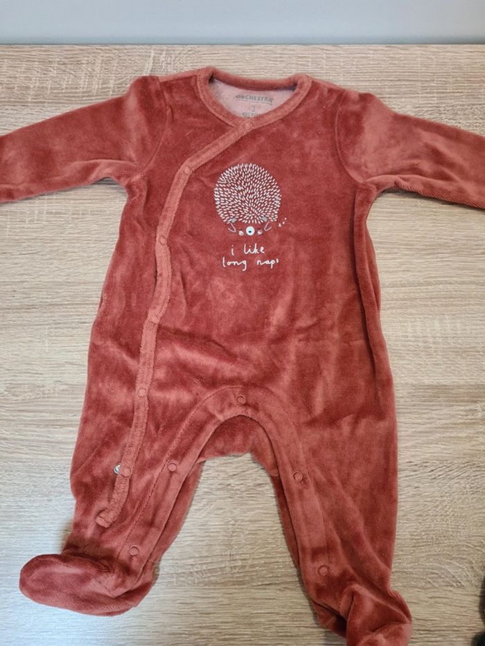 2 pyjamas 3 mois mixte - photo numéro 3