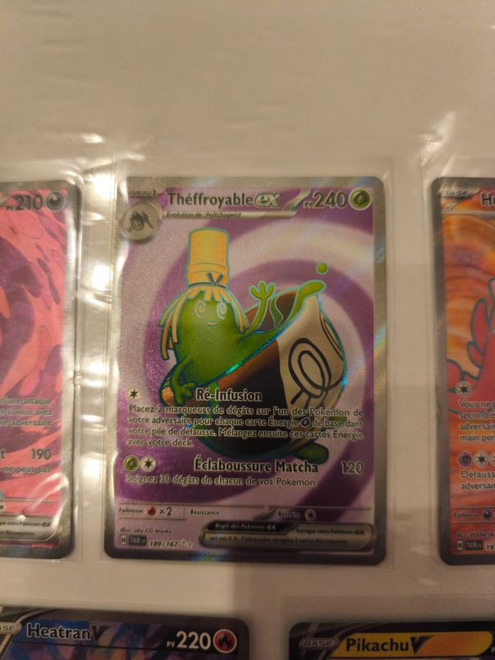 Lot carte pokemon full art, shiny - photo numéro 2