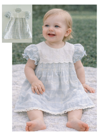 Robe cérémonie 6 mois à broderies