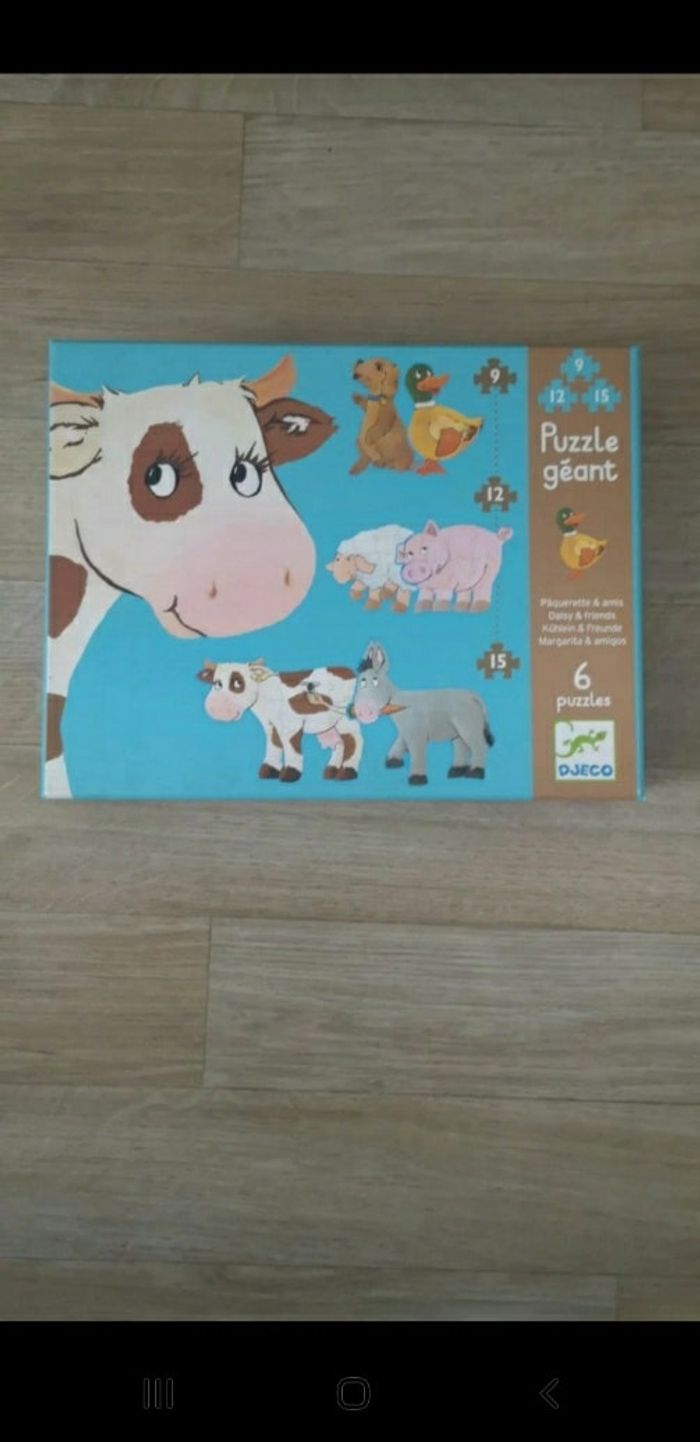 Puzzle animaux de la ferme