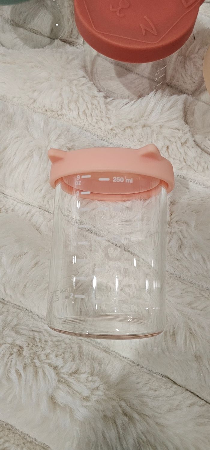 Lot de 9 pots en verre Isy bowls de Babymoov - photo numéro 6