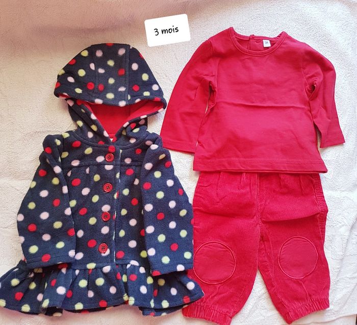 Ensemble carrefour 3 mois