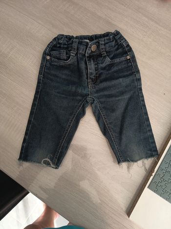 Bermuda en jean