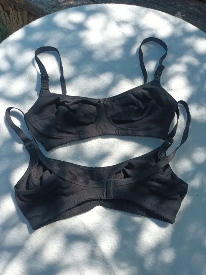 Lot de 2 soutiens gorge allaitement