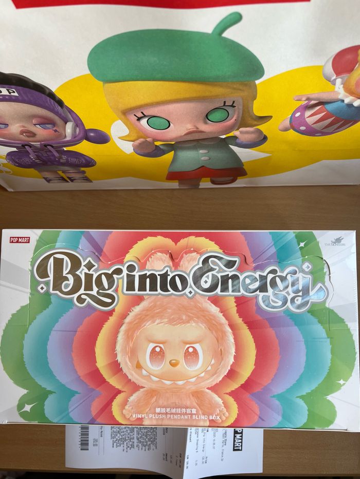 Pop Mart Labubu The Monsters Big Into Energy