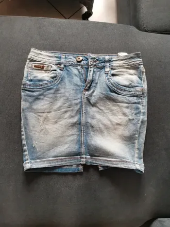 Mini-jupe en jean