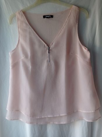 BLOUSE JENNYFER Rose Pâle.