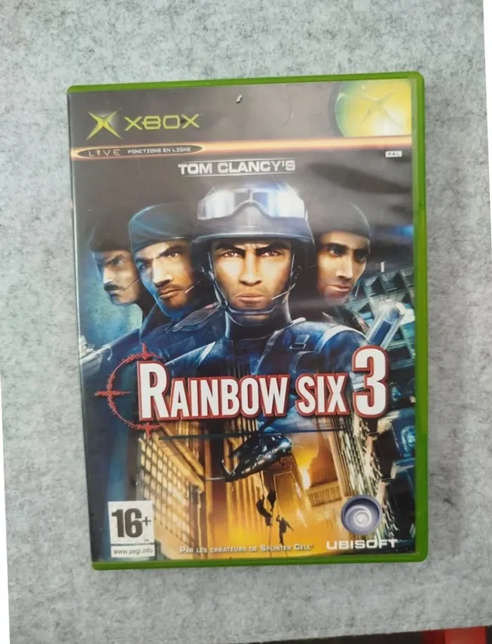 Jeu Rainbow Six 3 Xbox Complet avec notice et Boîte - photo numéro 2