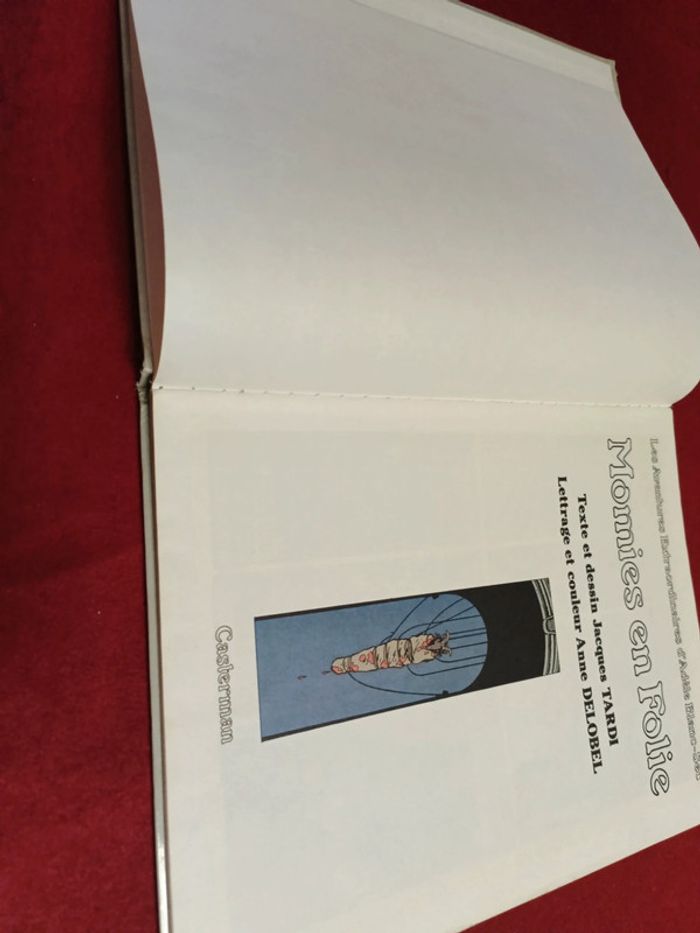 Bd ancienne " Les aventures extraordinaires d'Adèle Blanc-Sec " Momies en folie" Casterman - photo numéro 9