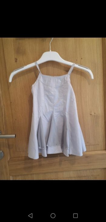Robe bretelles  Gymp en gris 2 ans
