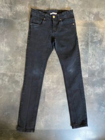 Pantalon jeans skinny noir 12 ans Gémo