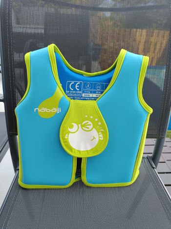 Gilet d'apprentissage à la natation Nabaiji taille M 3/6ans