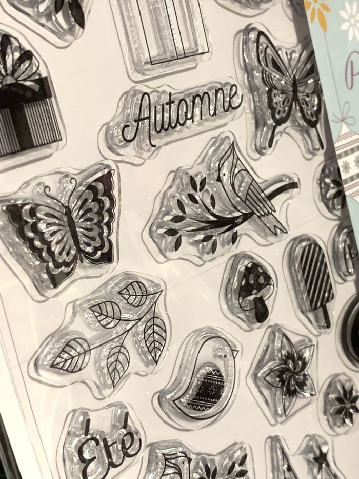 Set de Tampons clear silicone Artemio 4 saisons - photo numéro 3