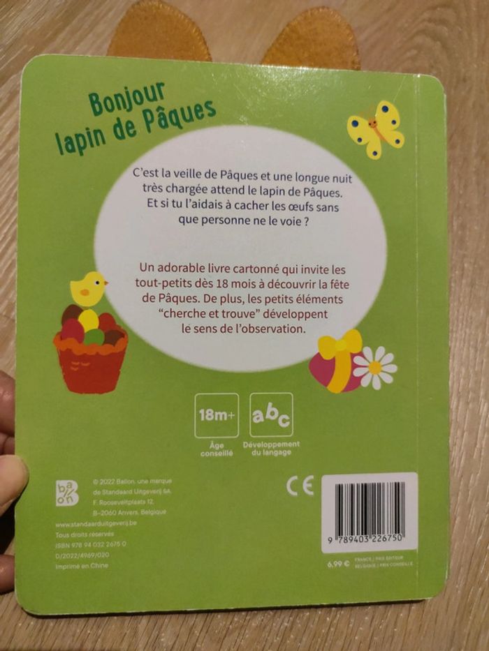 Livre du lapin de Pâques - photo numéro 3