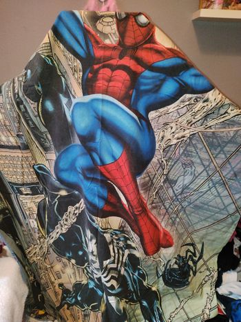 Housse de couette spiderman