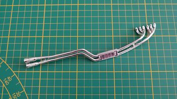 Ligne échappement gauche 3011-3307 miniature Bburago Burago Ferrari GTO 1962 1/18 1/18e 1/18ème #C48