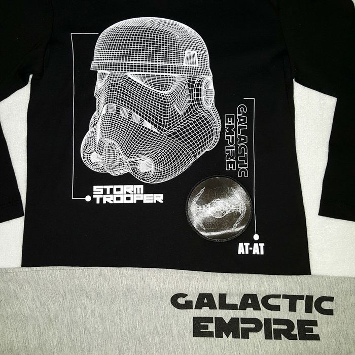 pyjama star wars disney noir et gris dark vador - photo numéro 2