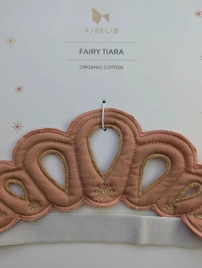 Déguisement couronne / tiare féerique Fabelab 3 - 6 ans - photo numéro 2