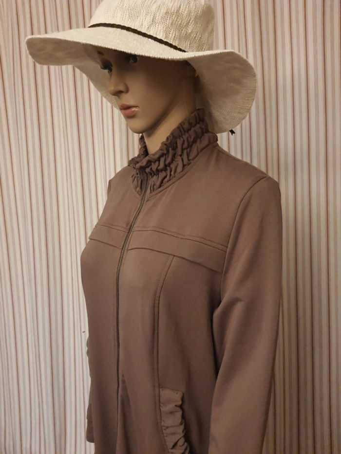 Pardessus Areline marron taille 4 (fr 42) neuf - photo numéro 9
