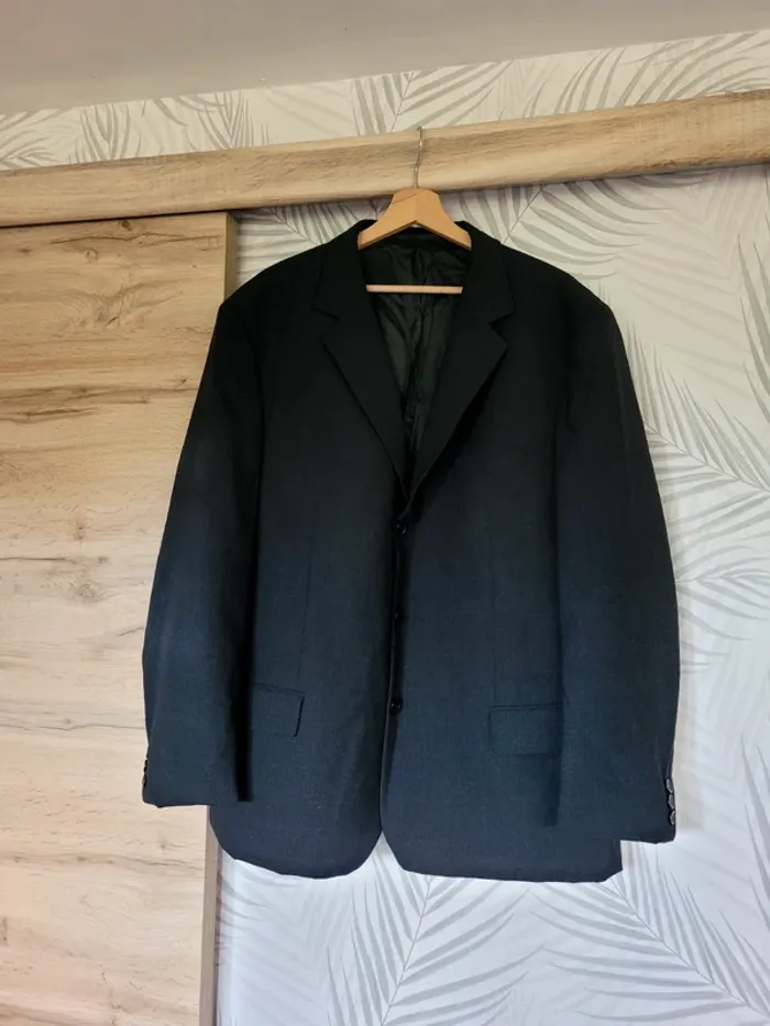 Veste blazer homme noir taille 58 w