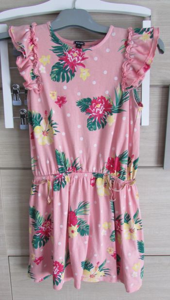 Robe tropicale Kiabi 10 ans