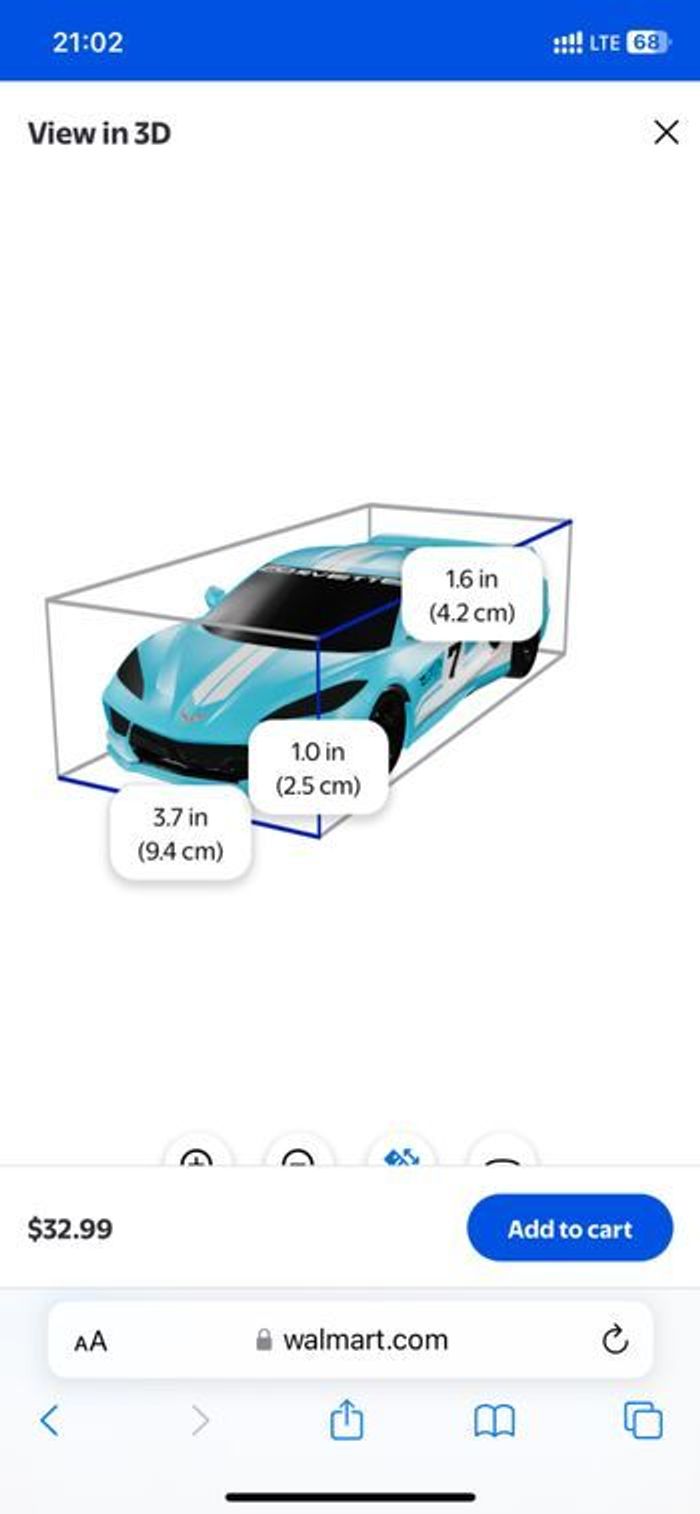 HOT WHEELS RC 1:64 CORVETTE - photo numéro 3