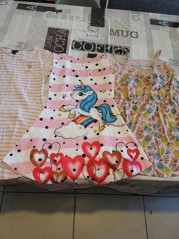 Lot vêtements fille