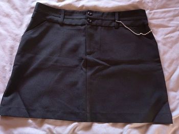 Jupe noir courte 38